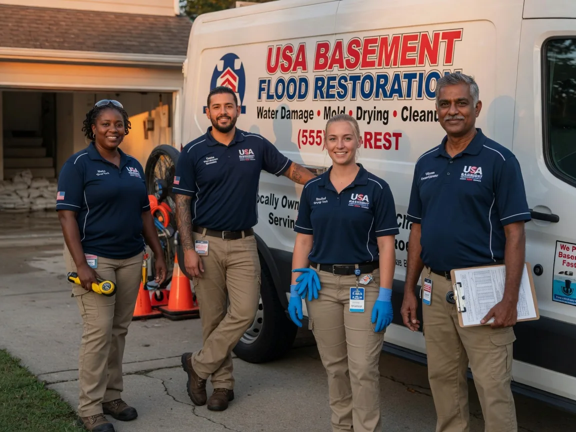 Basement Flood Cleanup company in Circle Pines, MN